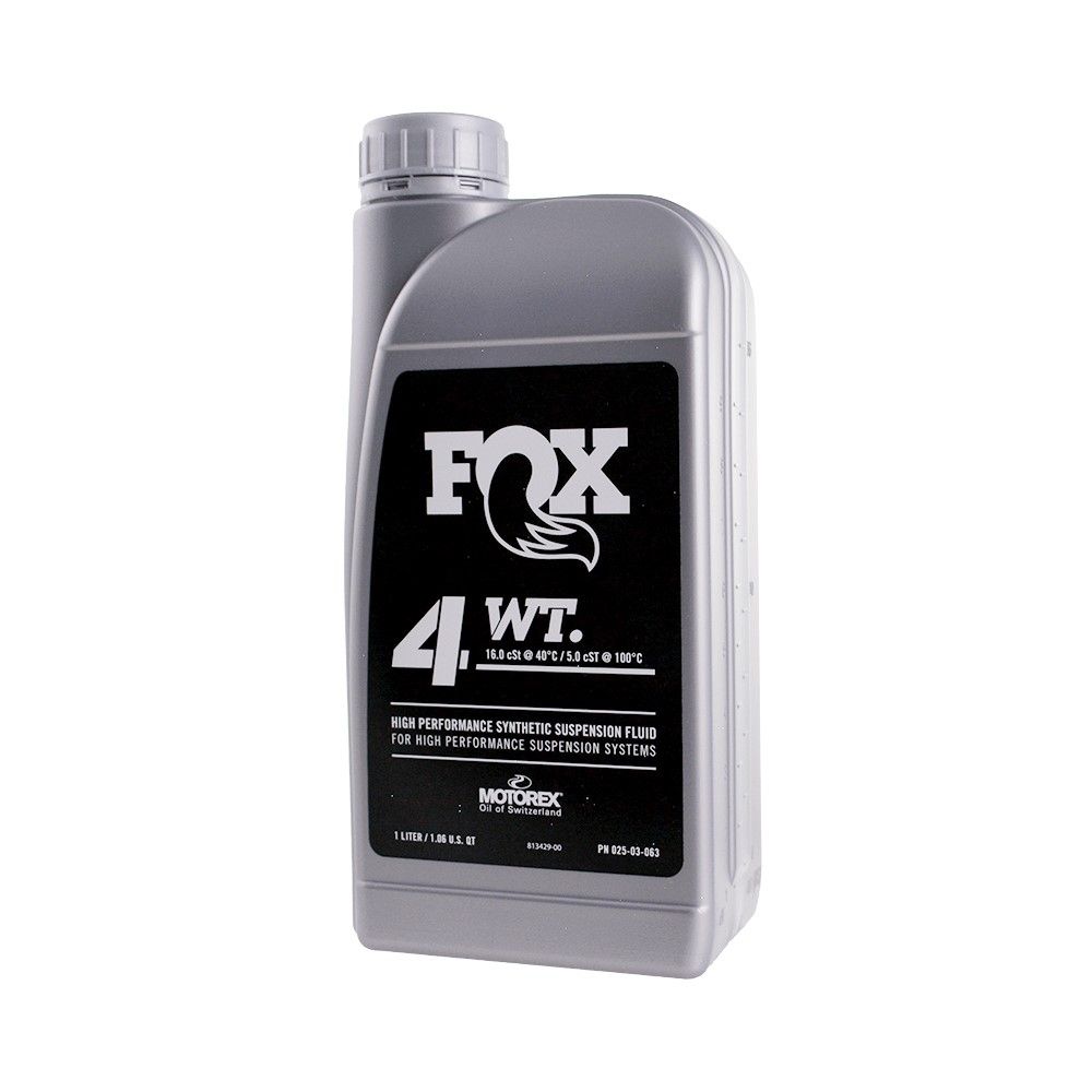 Oil: Suspension Fluid 4 WT 1.0 Liter Bottle