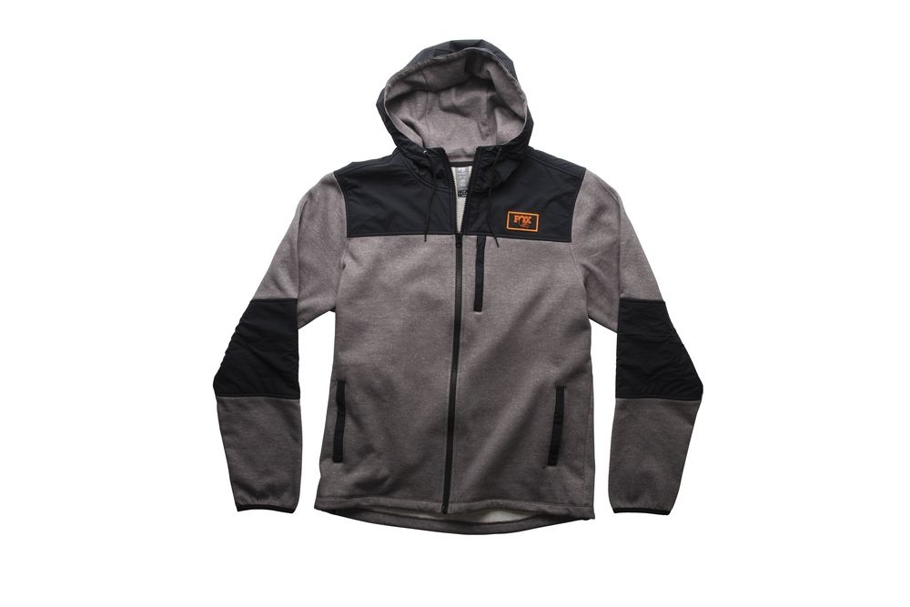 Overland Zip Up Hoody Black