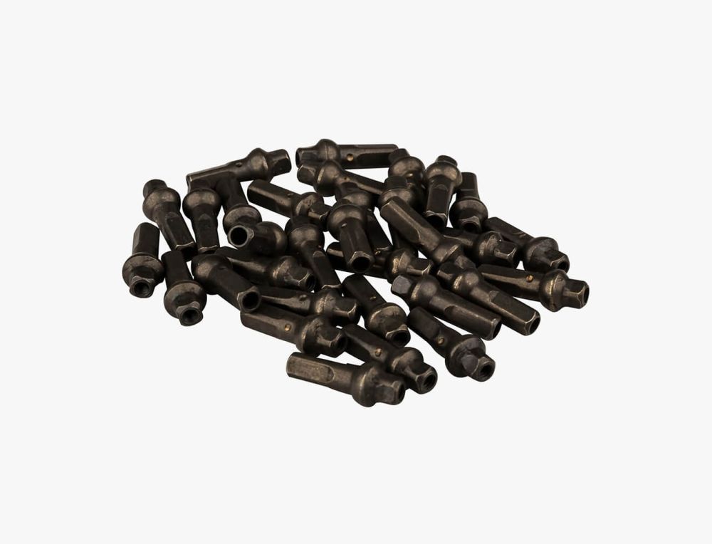 NIPPLE BRASS DSQUARE 2.0X16 SL BLK 32PAK