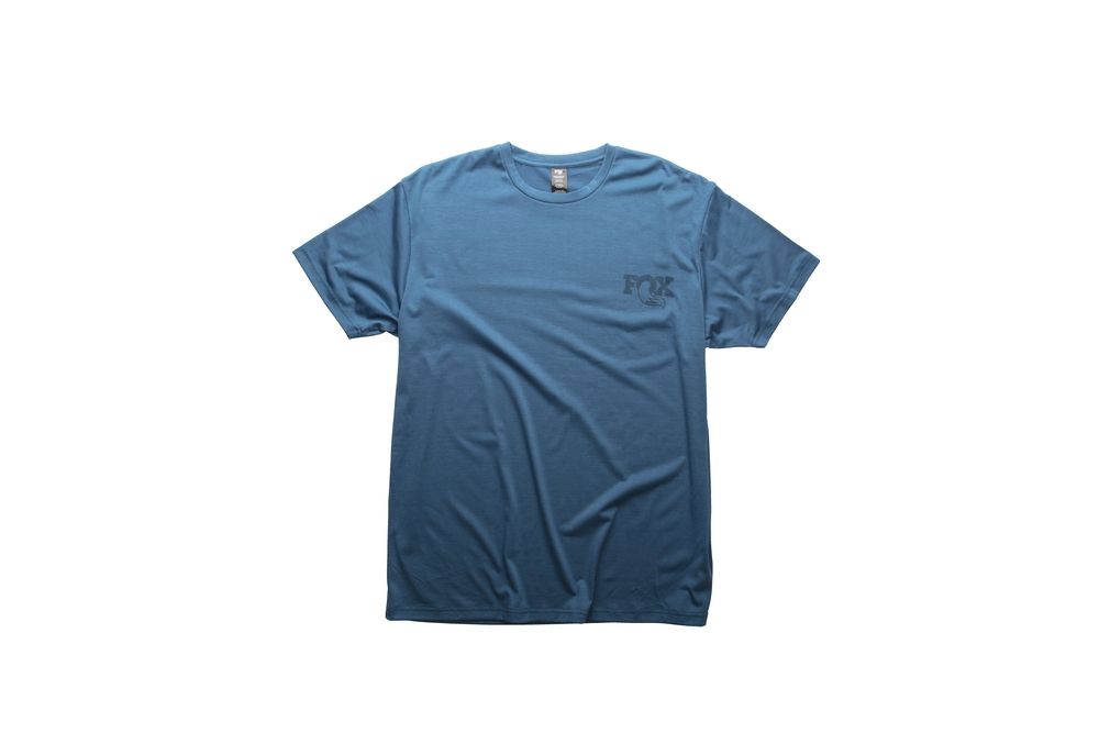 Textured SS Tee Blue