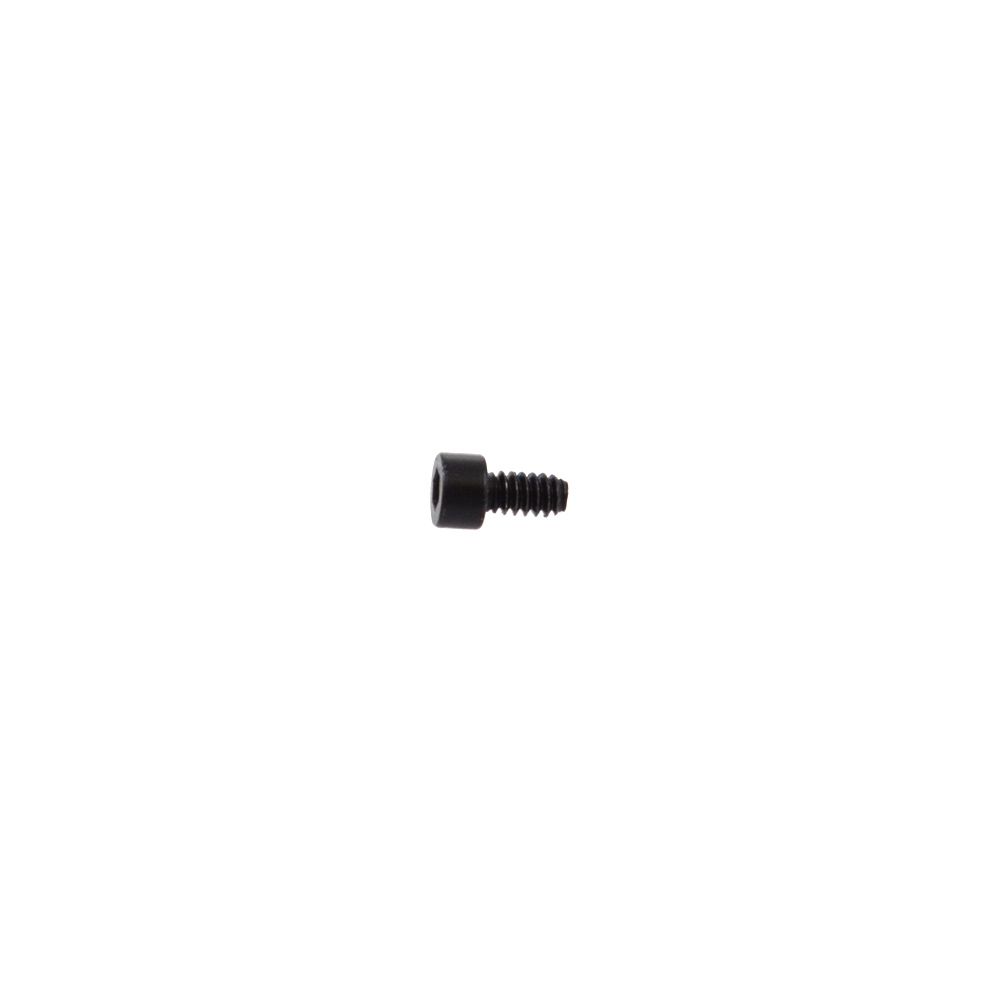 2019 Fastener Custom Screw 6-32x0.250 2.5mm Drive 0.400TLG Steel Black Zinc SHCS