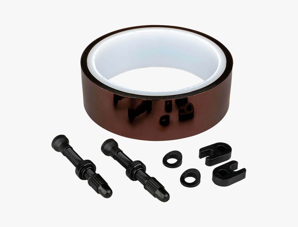 MTN TUBELESS KIT VALVE X2 /TAPE 10MX29MM