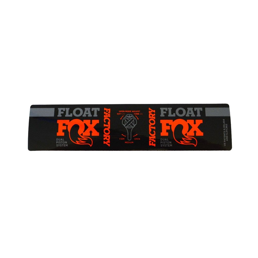 Decal 2018 F-S FLOAT Orange DPS NW Adj Long Non-Evol=6.5+/30mm+ Evol=7.25+/40mm+