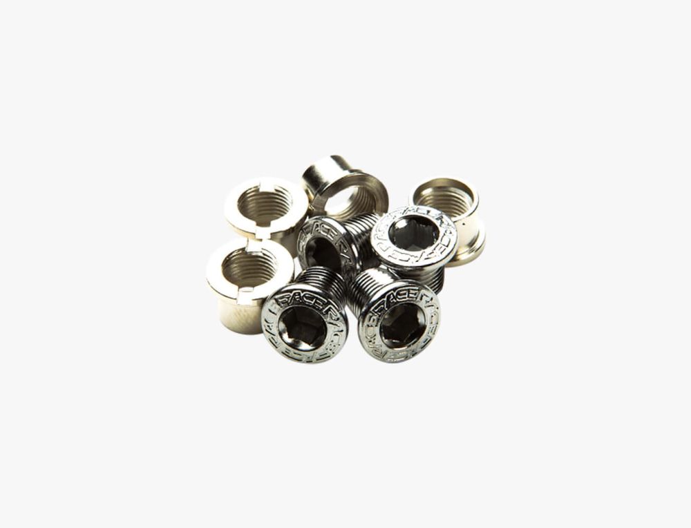 CHAINRING BOLT(5)/NUT(5) PACK STEEL