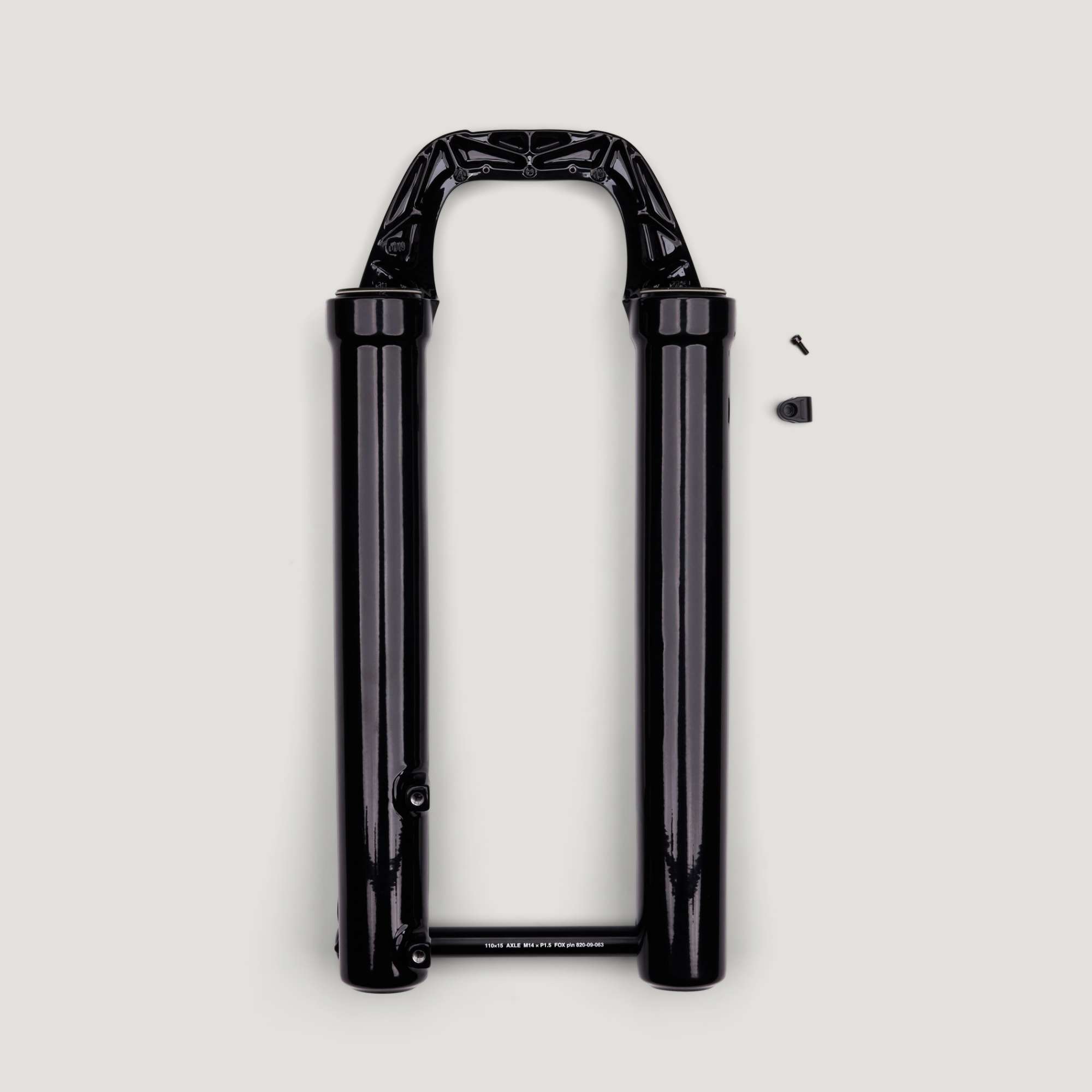 Service Set: 2021 36 27.5in 180 15x110 QR, Fox Shiny Black