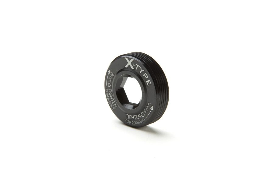 PULLER CAP X-TYPE 7075 BLACK
