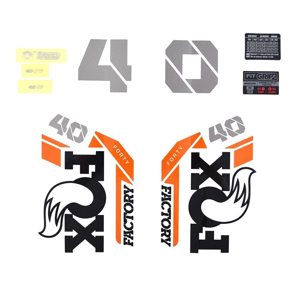 Decal Kit: 2021 40 F-S Battleship Grey Logo Battleship Grey Fork