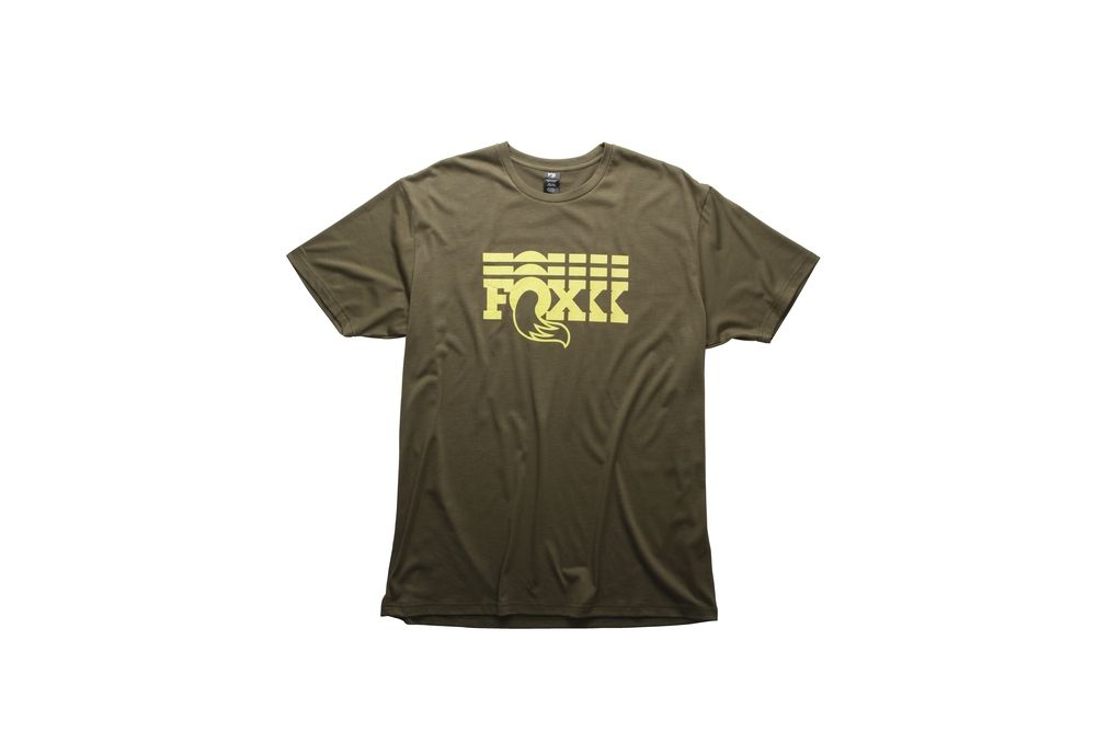 Stacked SS Tee Green