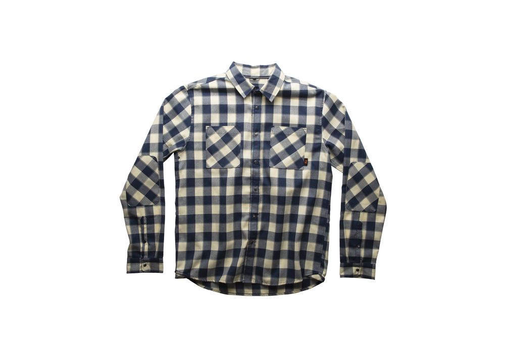 Heavyday LS Flannel Blue Tan