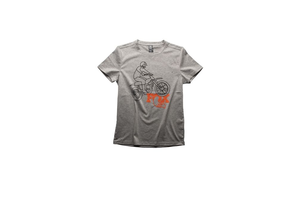 Bob On Bike Youth SS Tee Grey