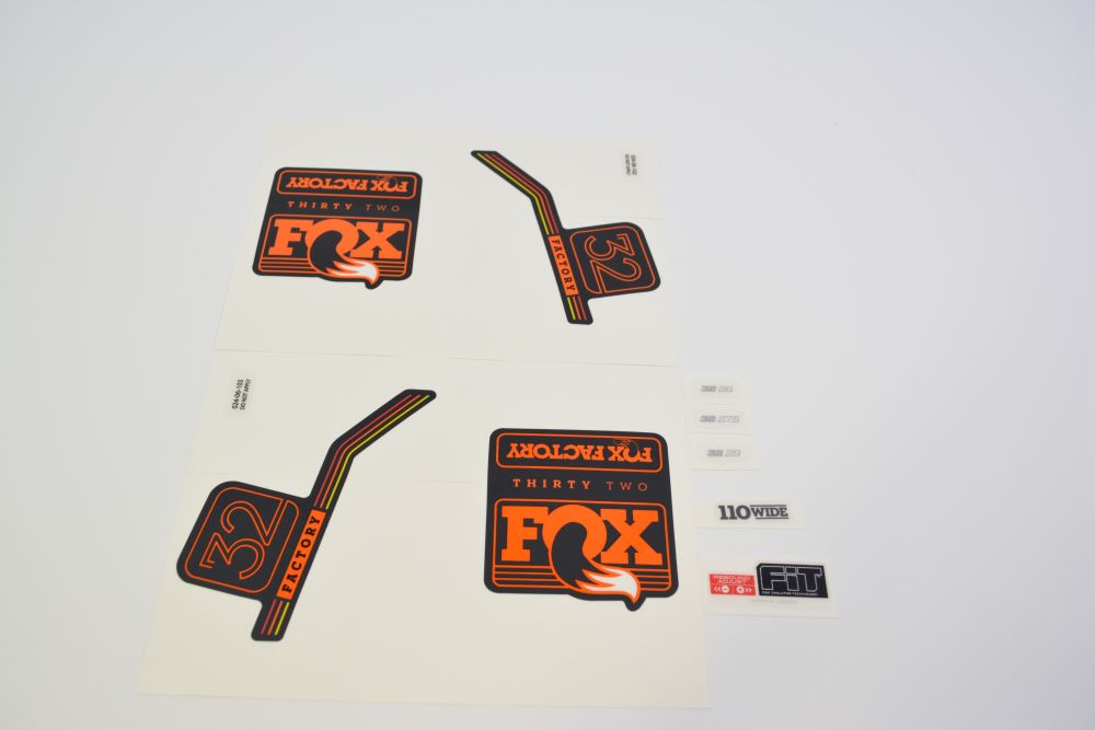 Decal Kit: 2016, 32, Factory Series, Orange Logo