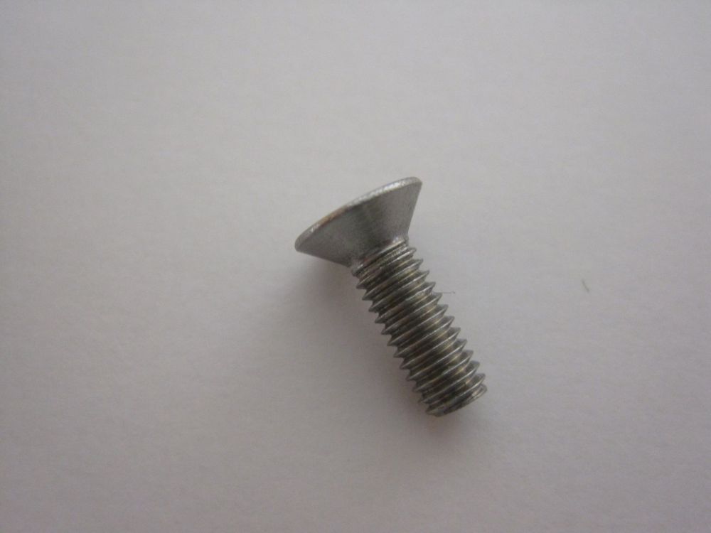 Fastener: 2015 Flat Head Socket Cap Screw (M4 x .7 x 12mm) 18-8 SS