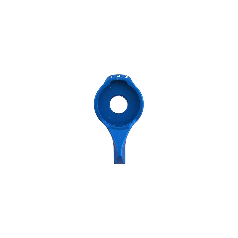 Lever CD Adj 2016 Float X Short 6061-T6 Blue Ano II