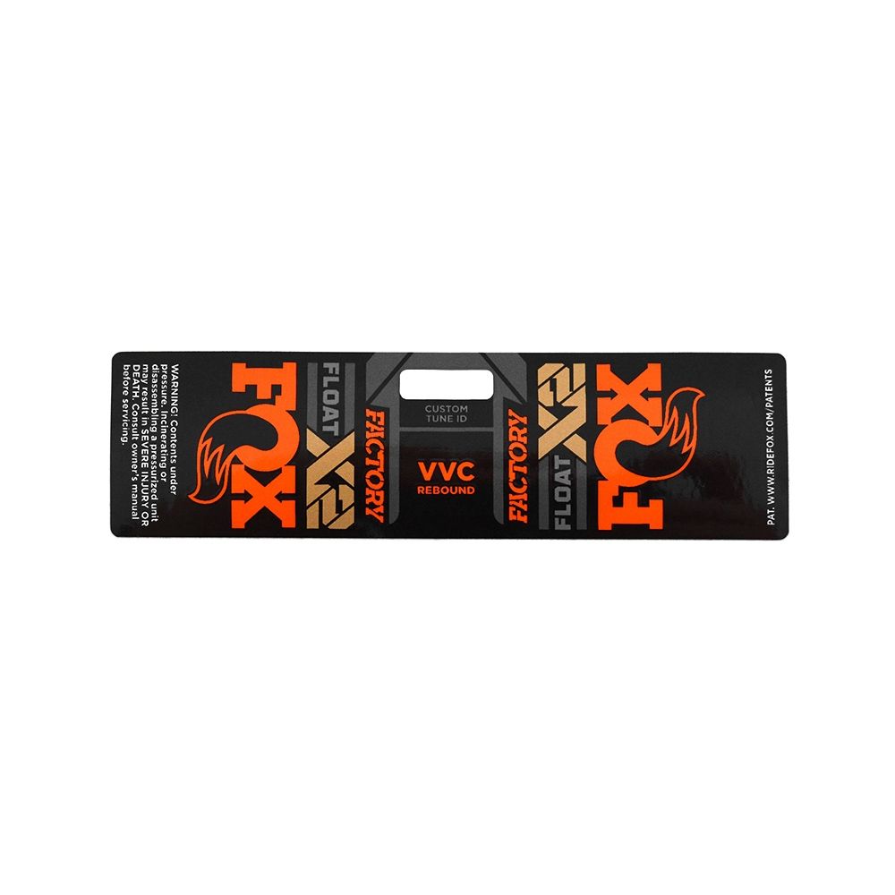 Decal: 2021 F-S FLOAT X2 Resy Orange