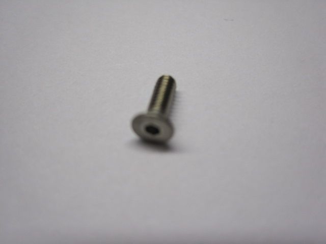 Fastener Standard (Metric): Screw M2 x .6mm Flathhead SST