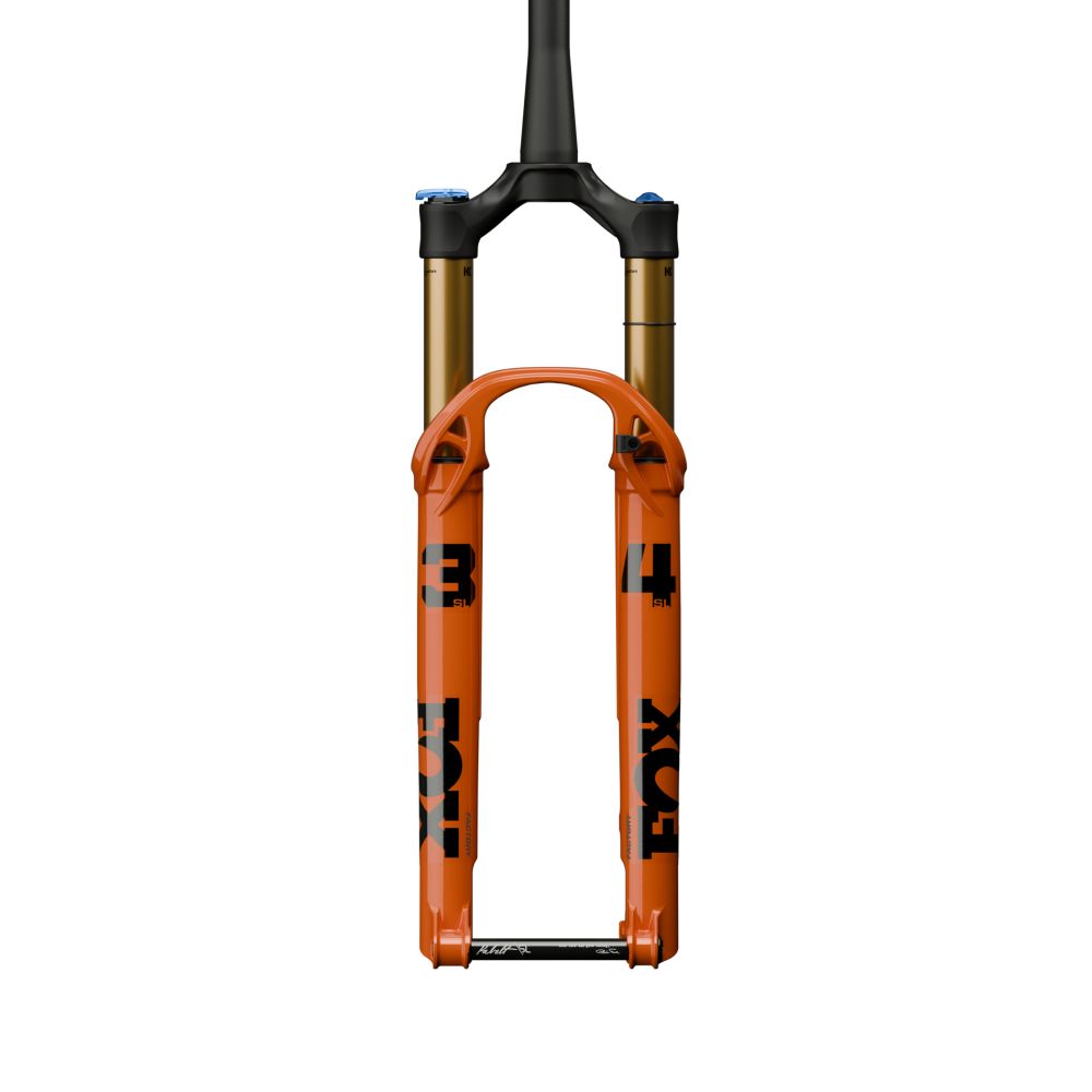 2026, 34, K, FLOAT SL, 29IN, F-S, 130, GRIP SL, 3POS-ADJ, SHINY ORANGE, NEUTRAL/CLEAR LOGO, KABOLT S