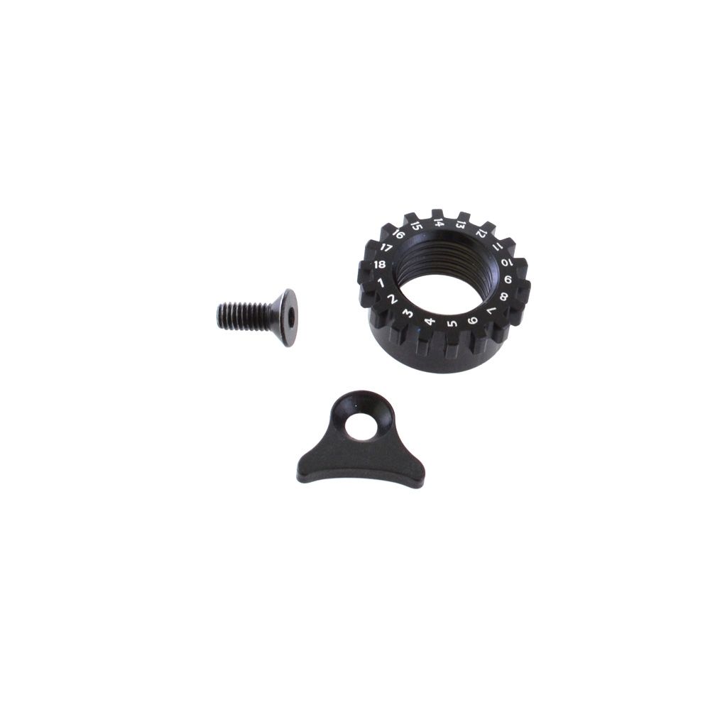 Service Set: 15QR Hardware (Contains: Axle nut hold down and set screw)