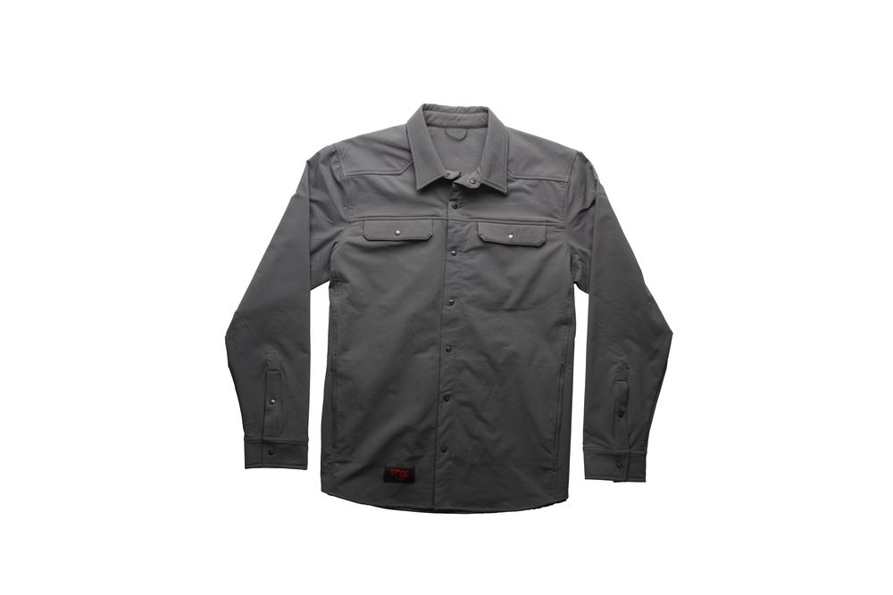 Cruise Shirt Jacket Dark Grey